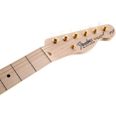 Fender James Burton Telecaster Electric Guitar Red Paisley Flames image 8