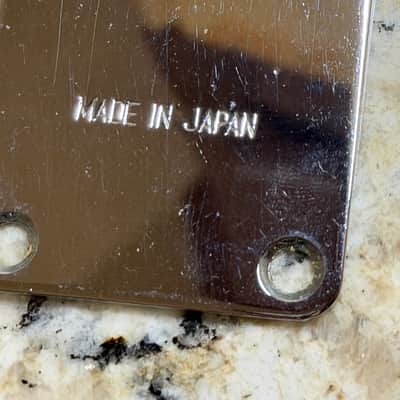 Fernandes Neck Plate Made in Japan image 2