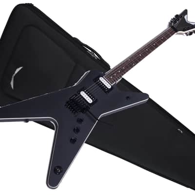 DEAN ML XF electric GUITAR new Black Satin  w/ Gig BAG - Floyd Rose - MLXF - B-stock image 1
