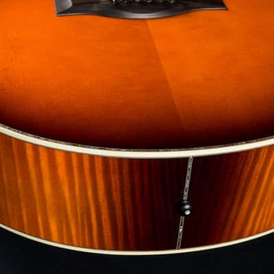 Santa Cruz F-42 Cutaway Custom Flamed Maple and European Spruce with Full Body Sunburst NEW image 15