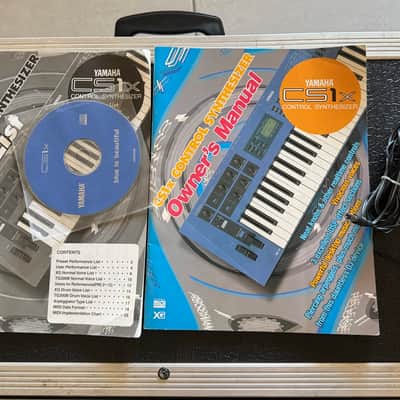 Yamaha CS1x Control Synthesizer 1996 - Blue image 3