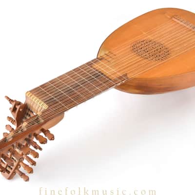 1969 13-COURSE RAYMOND PASSAURO ZUCCARO BAROQUE LUTE image 7
