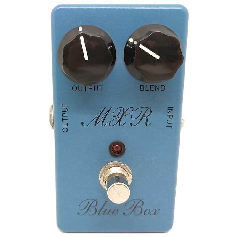 MXR Blue Box Script ブルーボックス オクターブファズ MXR Blue Box Script ブルーボックス オクターブファズ MXR® BLUE BOX