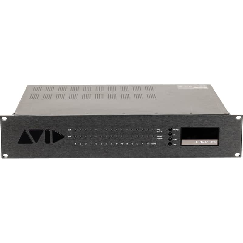 Avid Pro Tools MTRX Base Unit with Dante Card and SPQ Option Card image 1
