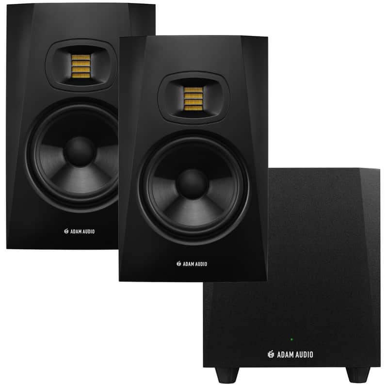 ADAM Audio T8V 8" Active Studio Monitor Speaker SUB BUNDLE image 1