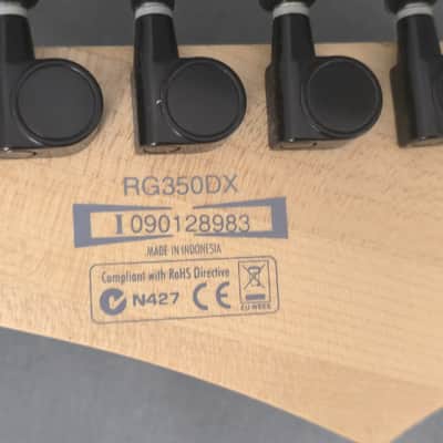 Ibanez RG 350 DX White Gitara Elektryczna - White image 12