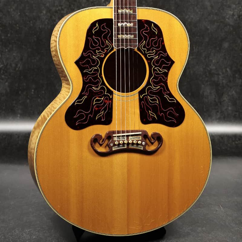 Gibson Custom Ron Wood Signature J-200 Antique Natural Limited Edition 35 of 100 1997 [92227020] (07/27) image 1