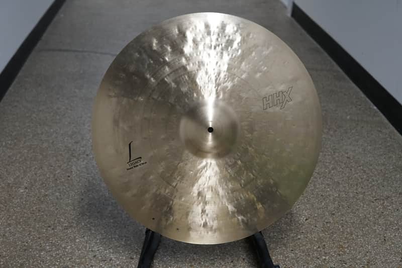 Sabian 22" HHX Legacy Heavy Ride Cymbal Natural Finish (SOUND FILE PREVIEW) image 1