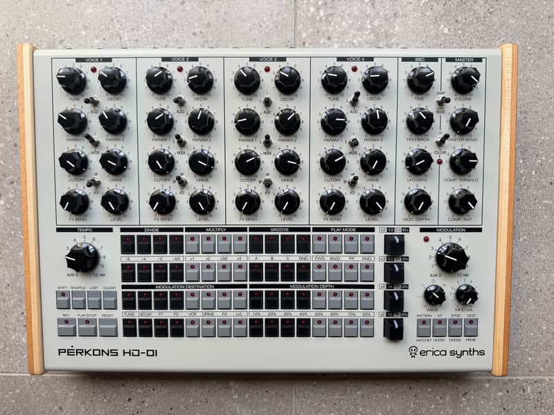 Erica Synths Perkons HD-01 2026 - Limited Edition Grey - MINT image 1