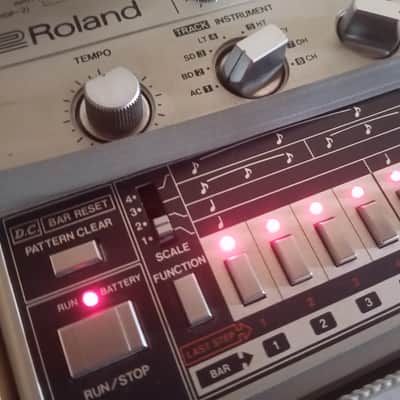 Roland TR-606 Drumatix 1980s - Silver