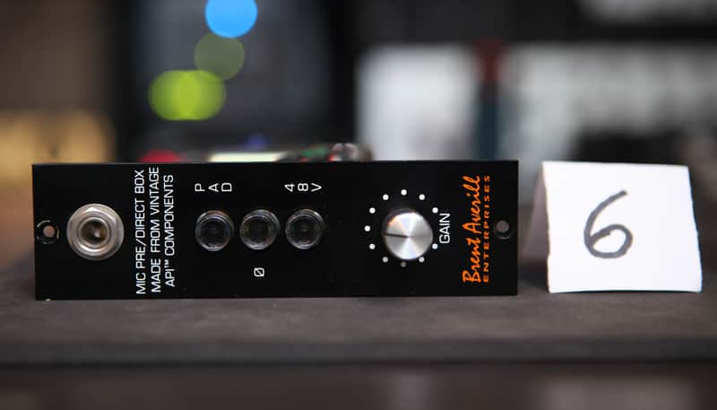 Brent Averill API 312 Pre-Amp / Direct Box made from vintage API Components 6 of 6 image 1