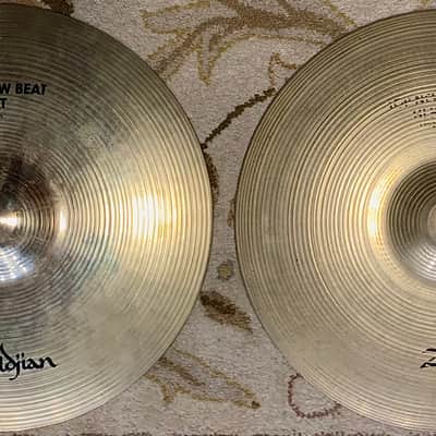 Zildjian New Beat 14" Hi Hat Set - Very Good Condition - 974/1424 Grams image 1