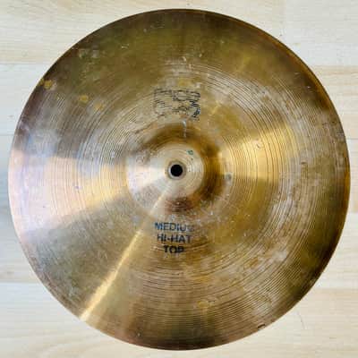 1980 Paiste 14" 2002 Medium Hi-Hat Cymbal (Top) 1980 - Present - Traditional image 2