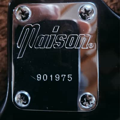 Extremely Rare Vintage 1990 Maison Fretless Jazz Bass Mint Condition And Stunning Looks image 4