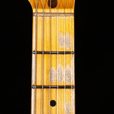 Fender Custom Shop Limited Edition 70th Anniversary 1954 Stratocaster Journeyman Relic, 1-Piece Quartersawn Maple Neck Fingerboard, Wide-Fade 2-Color Sunburst (366) image 5