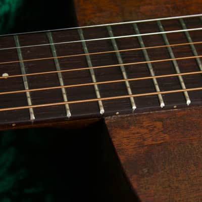 C. F. Martin  0-15 Flat Top Acoustic Guitar (1942), ser. #82754, black tolex hard shell case. image 15