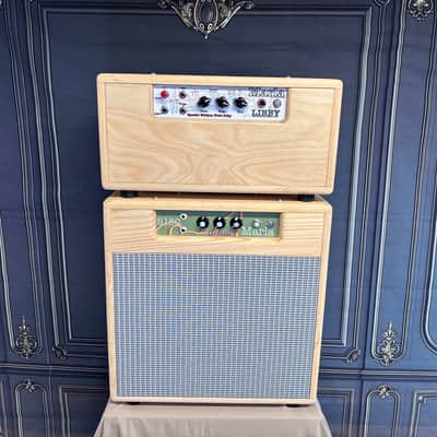 Marla Amps S15Classic + LIBBY Reverb Unit | Polyurethane Natural | Handwired | 15 Watts | 12in Combo image 1