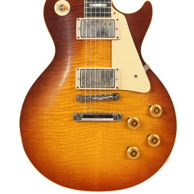 Gibson Custom 1959 Les Paul Standard Royal Teaburst Light Aged image 5