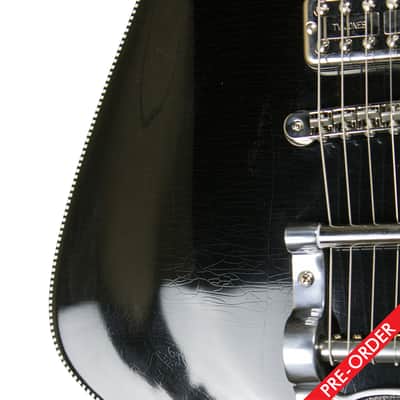 Vila Guitars - Austral Greta - 2021 - Distressed Tuxedo Black image 7