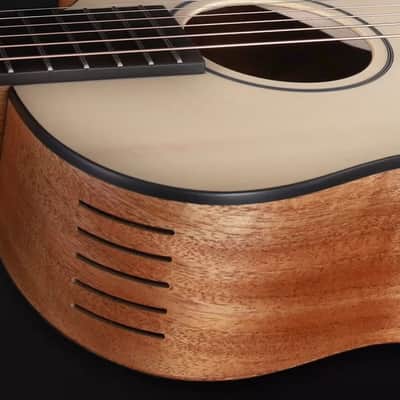 Furch Traveler guitar Pioneer-EM a Engelmann spruce / African mahogany,  High-protection gigbag included! image 8