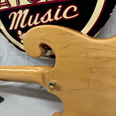 Epiphone SC-550 sc550 Scroll Singlecut Guitar with Chipboard Case Vintage - Natural image 12