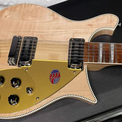 NEW! Rickenbacker 660/12 Maple Glo MG 7.55 lbs - Authorized Dealer - In Stock Ready to Ship- G07395 image 3