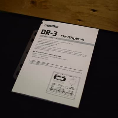 Boss DR-3 Dr. Rhythm Drum Machine with Bass – Very Good Condition image 4