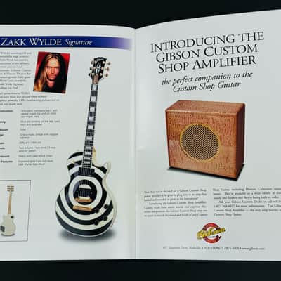 Gibson Historic Collection Custom Shop Catalog- Free Shipping! 1999 image 9