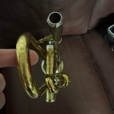 York Feathertouch (Master) Bb Trumpet (1947) SN 144032 (professional)(rare)(100% new clear lacquer) image 10