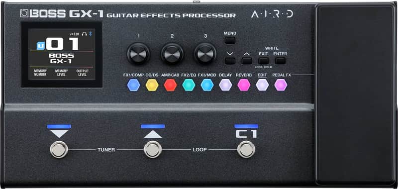 Boss GX-1 Guitar Effects Processor - Grey