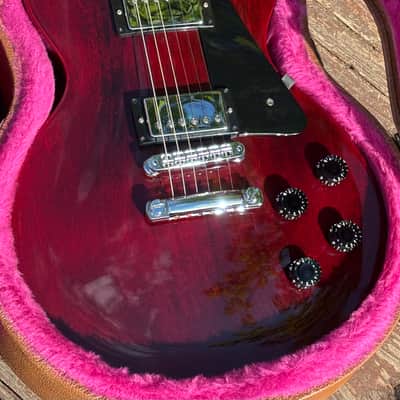1991 Gibson Les Paul Studio with Ebony Fretboard 1990 - 1995 - Wine Red image 7