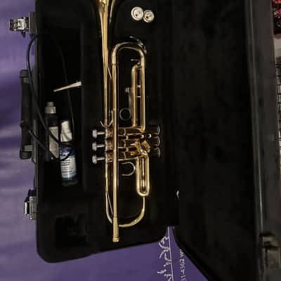 Yamaha YTR-200ADII Advantage Standard Bb Trumpet 2010s - Brass image 1