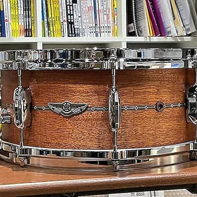 Tama TLH146S-OMH / STAR Solid Mahogany Snare Drum 14"x6" image 1