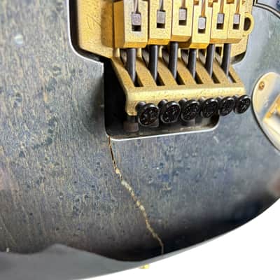 Fender Japan STR-80R Stratocaster 1986-1987 - Black Burst - Vintage image 7