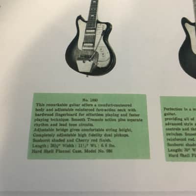 1960's Ibanez 1860  Rare Model, Pre-cursor to the Jet King image 16
