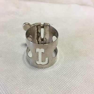 leblanc ligature Bb soprano clarinet 1960’s silver plated image 6