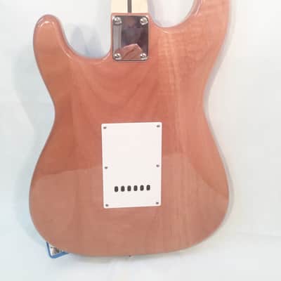 Stadium Strat Style Electric Guitar NY9303 NEW Natural-Quality Hardware-w/Shop Setup image 5