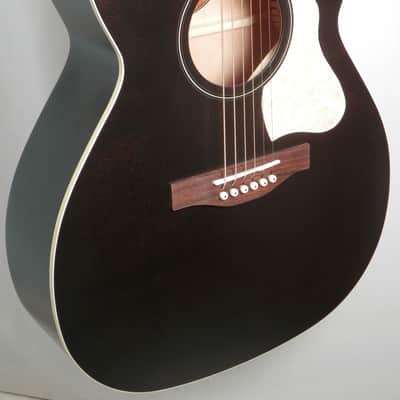 Art & Lutherie Legacy Faded Black Concert Hall Acoustic Guitar Solid Cedar Top (Model # 045563) image 1