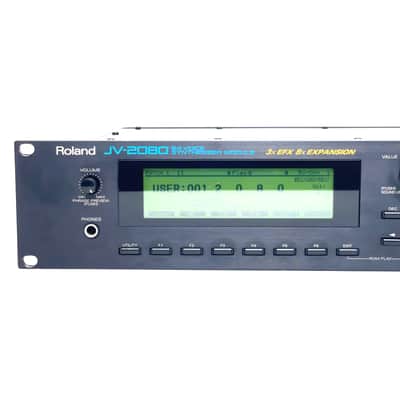 Roland JV-2080 with New internal battery 100V- 240V 64-Voice Synthesizer Module 1997 - 2000 90s y2k Made in Japan - Worldwide Shipment image 3
