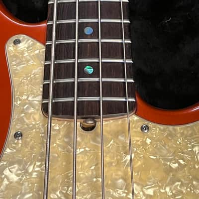 Fender Jazz Bass Deluxe 2005 - Candy Tangerine image 6