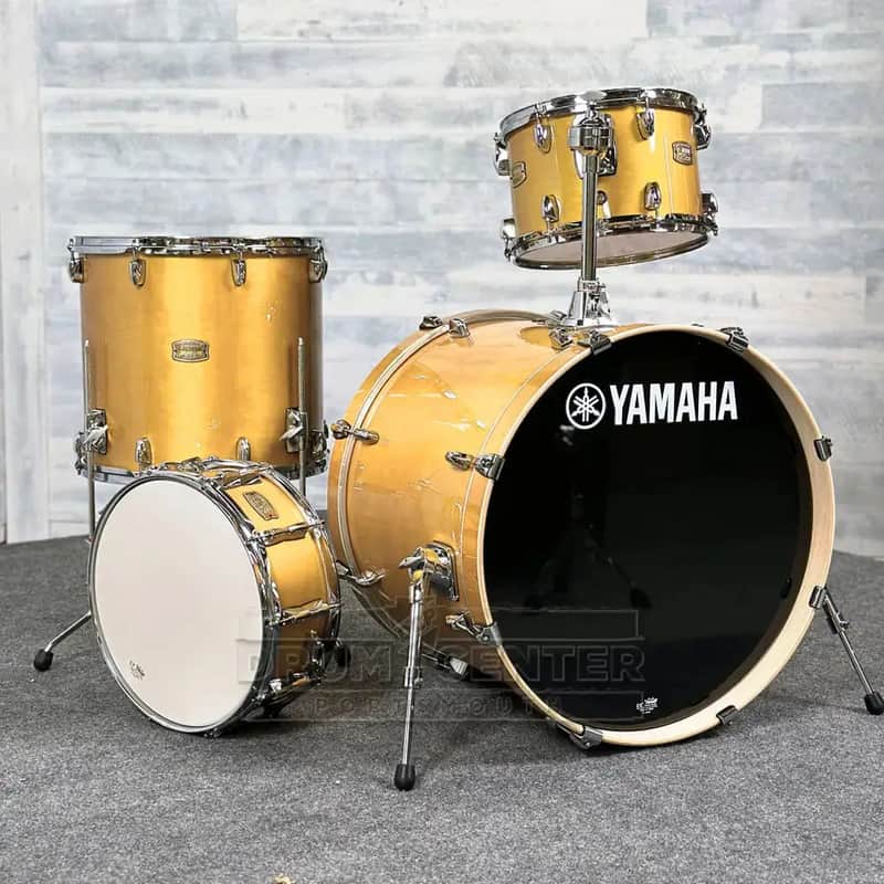 Yamaha Stage Custom Birch 4pc Drum Set 22/12/16/14 Natural Wood image 1