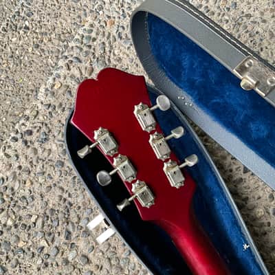 1967 Epiphone Riviera E-360TD - Sparkling Burgundy, Gibson-made ES-335 image 4