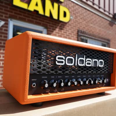 Soldano - Orange Tolex - Astro 20-Watt Tube Head NOS image 4