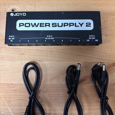 Joyo JP-02 Power Supply 2 — 10 Outputs, Works Great, Cosmetic Wear, Cable Bundle Included image 2