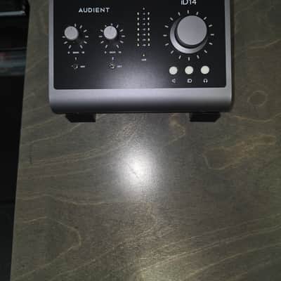 Audient iD14 MKII USB-C Audio Interface 2021 - Black with stand image 1