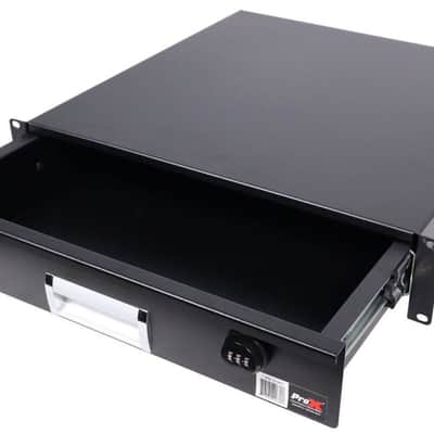 ProX T-2RD-18 MK3, 2U Rack Space, 18" Depth Rack Mount Drawer for Audio, DJ, and IT Server rack cases. image 3