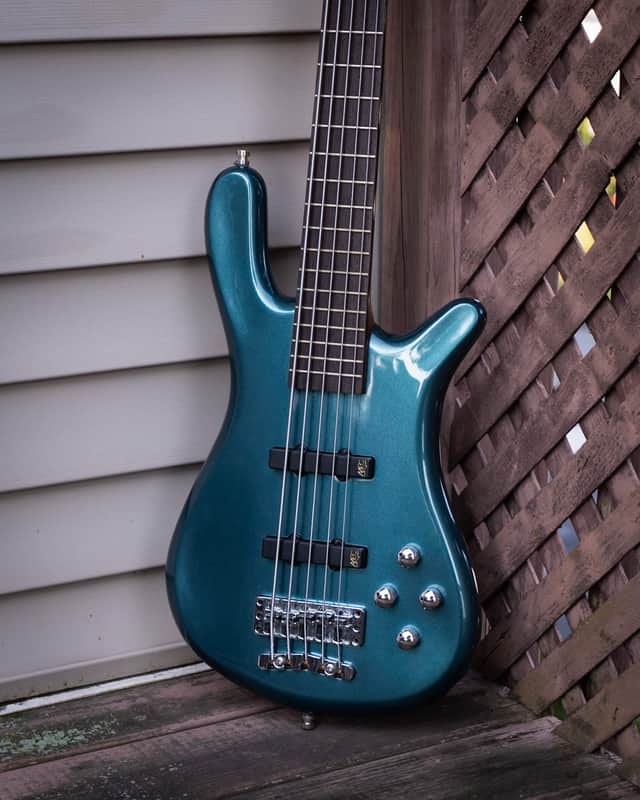 Warwick Streamer LX5 2016 - Petrol Blue Metallic image 1