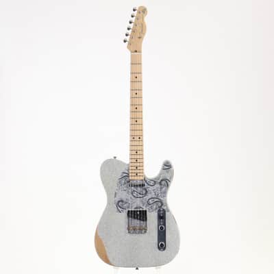 FENDER MEXICO Artist Series Brad Paisley Road Worn Telecaster SLV SPKL [MX17904894] (08/19) image 13