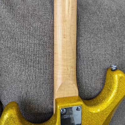 ‘16 Kramer | Ltd. Edition Pacer | 40th Anniv. | Electric Candy 🍭Gold Metal Flake | Floyd Rose | Korea image 15