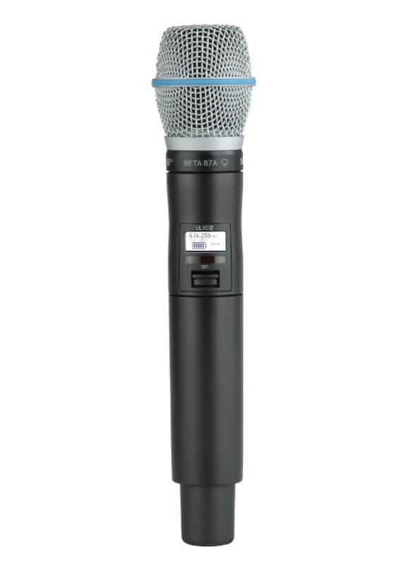 Shure ULXD2/B87A=-G50 Handheld Transmitter with BETA 87A Microphone image 1